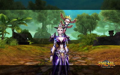 图片: 图6：《神魔大陆》截图-法师.jpg