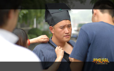 图片: 图1：《神魔大陆》生活剧剧照-哥玩的是道士.jpg