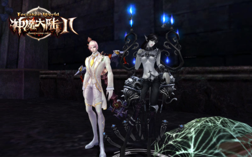 图片: 图4《神魔大陆2》实景截图-蔷薇公主是挑战成败的关键人物.jpg